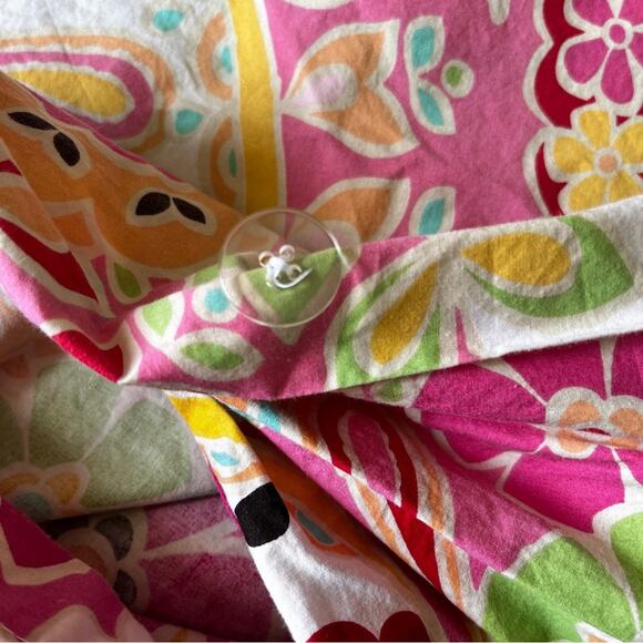 Pottery Barn Teen pink pastel cotton duvet set pillowcases size twin - Picture 4 of 8